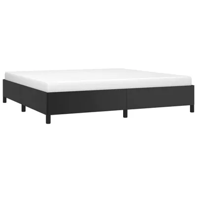Produktbild von Bettgestell Schwarz 200x200 cm Kunstleder