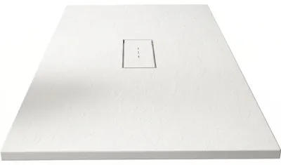 Produktbild von Mineralguss-Duschwanne extra flach VIC WEISS 90x120 cm