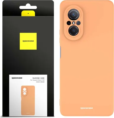 Productafbeelding van Siliconen hoesje voor Huawei Nova 9 SE, kleur oranje