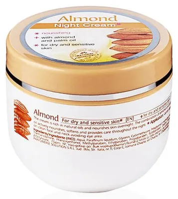 Obrázok produktu pre Mandľový výživný nočný krém na suchú a citlivú pleť 100 ml