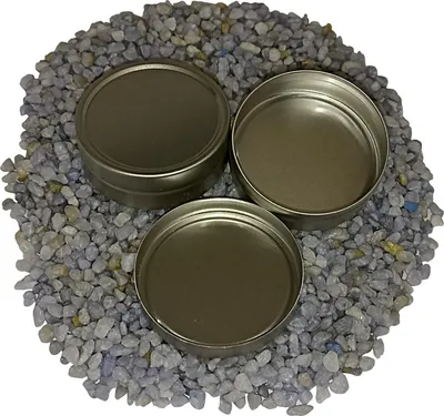 Produktbild von 5 Blechdosen Aluminium 14 ml Stülpdeckeldosen