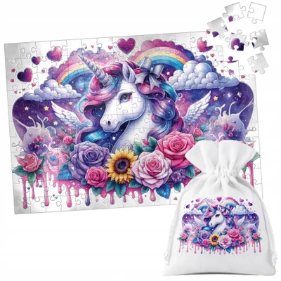 Image de Puzzle Tradycyjne - Jednorożec Unicorn Koń - 252El