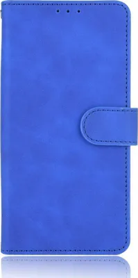 Produktbild von Mobigear Retro Google Pixel 4a Hülle Klapphülle Geldbörse - Blau