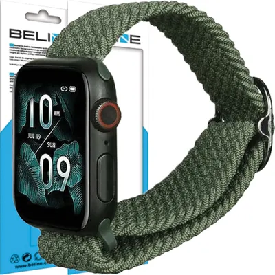 Produktbild von Beline Pasek Apple Watch Textil 38/40/41Mm Zielony /Grün