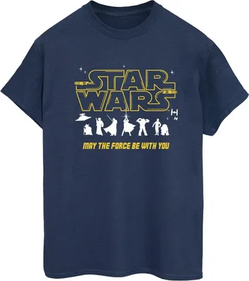 Produktbild von Star Wars - "Force" T-Shirt für Damen BI45334 (5XL) (Marineblau)