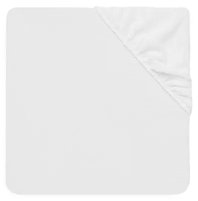 Produktbild von Spannbettlaken Gitterbett Frottee 60 x 120 cm - Wasserdicht - Weiß