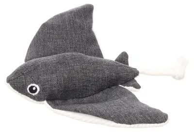 Produktbild von Flamingo Hundespielzeug Flipper Stechrochen grau, Größe: S