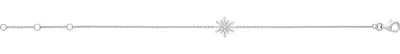 Produktbild von Edles 925 Sterling Silber Damen - Armband mit Zirkonia - 19cm; TRS25796