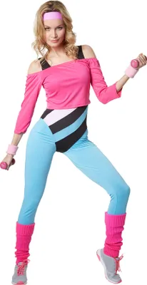 Produktbild von Frauenkostüm Aerobic-Star - S