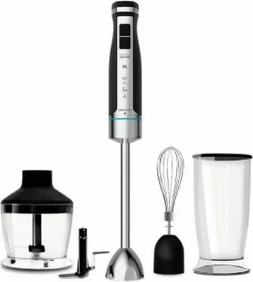 Obrázok produktu pre Cecotec PowerGear 1500 XL Pro, Ponorný mixér, 0,8 L, Drtenie ľadu, 1500 W, Čierna, Nerezová oceľ