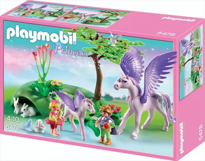 Produktbild von PLAYMOBIL 5478 - Königskinder beim Baby-Pegasus