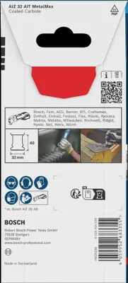 Produktbild von EXPERT AIZ 32 AIT MetalMax Tauchsägeblatt, 32 x 40 mm