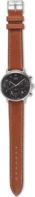 Produktbild von Original Audi Chronograph Solar, grau/braun Armbanduhr Uhr