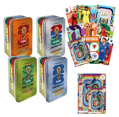 Image de PANINI FIFA WORLD CUP 2026 Large Tin of Cards – Large Limited Edition, XXL Limited Edition