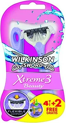 Immagine prodotto di Wilkinson Sword Xtreme 3 Beauty rasoio usa e getta da donna con olio di jojoba