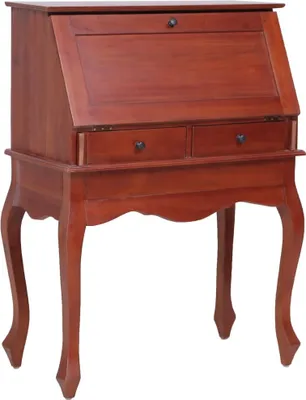 Produktbild von vidaXL Sekretär Braun 78×42×103 cm Massivholz Mahagoni
