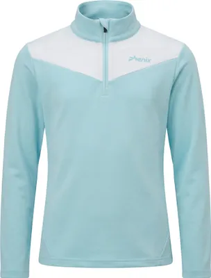 Obrázek produktu pro Dětské funkční tričko Phenix Front Line Jr 1/2 zip light blue Velikost: 4-8 l