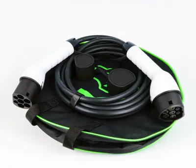 Produktbild von vhbw Typ 2 Ladekabel 7 kW 32 A 1-phasig 5 m für E-Auto - Kabel für Wallbox & Ladestation
