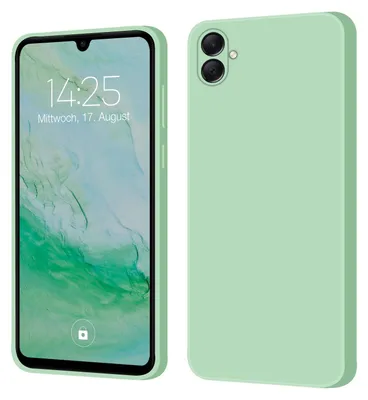 Produktbild von Hülle für Samsung Galaxy A05 Case Cover Bumper Smartphone Softgrip Schutzhülle Farbe: Türkis
