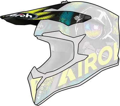 Zdjęcie produktu dla Airoh WRAAP Alien Helmet Matte Yellow
