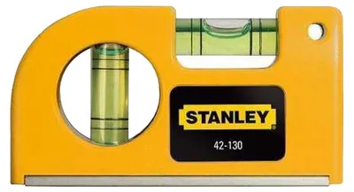 Imagen del producto de Stanley - "042130" - Bolsa, nivel de burbuja mini AW383 (talla única) (amarillo)
