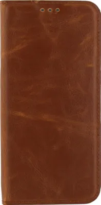 Image de Mobilize Premium Gelly Étui portefeuille pour iPhone X - 1 emplacement carte Similicuir Marron