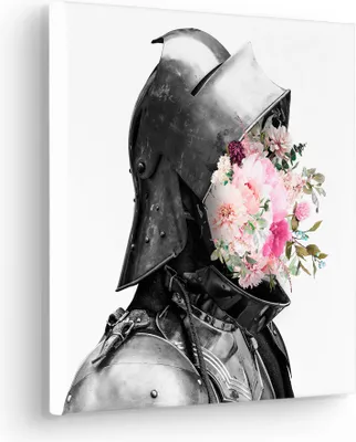Produktbild von Keilrahmenbild - Sir Flowerhead - Größe 30 x 30 cm
