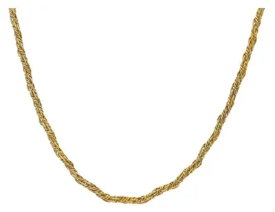Produktbild von Kette Silber 925 Gold plattiert JL30-05-5185 JuwelmaLux 80 cm