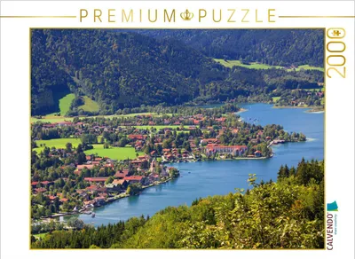Produktbild von CALVENDO Puzzle Rottach-Egern am Tegernsee | 2000 Teile Lege-Größe 90 × 67 cm Foto-Puzzle für glückliche Stunden