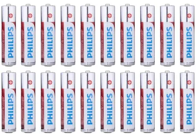 Productafbeelding van Philips AAA Batterijen 20 Stuks Voordeelverpakking Batterijen LR03/1.5V Alkaline Batterijen Batterij met 10 jaar Stroombehoud tot 118% meer Energie