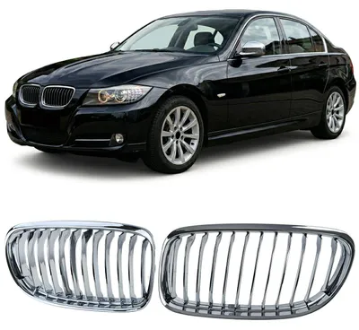 Classic Sport Kühlergrill Grill Chrom für BMW 3er E90 E91 2008-2012 – Produktansicht