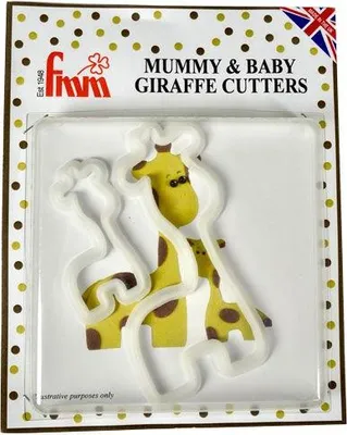 Produktbild von Set mit 2 Giraffen-Ausstechern