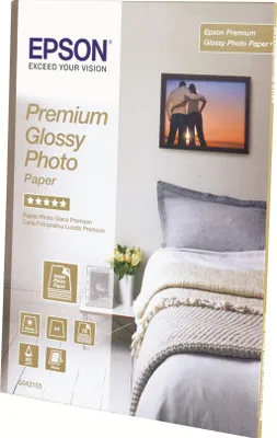 Obrázek produktu pro Epson C13S042153 Fotopapier glossy premium 10x15 40Blatt