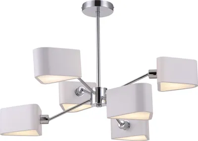Produktbild von Maytoni Brianne Kronleuchter MOD050PL-06CH 6xE14, Chrom, aus Metall, exkl. Leuchtmittel