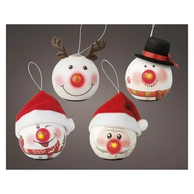 Produktbild von LED-Kugel - Weihnachten - Ø = ca. 6,5 cm - 1 Stück