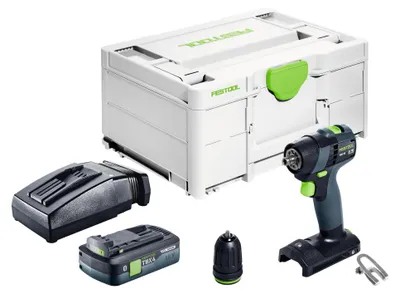 Produktbild von Festool TXS 18-Basic Akku Bohrschrauber 18 V 40 Nm Brushless + 1x Akku 4,0 Ah + Ladegerät + Systainer