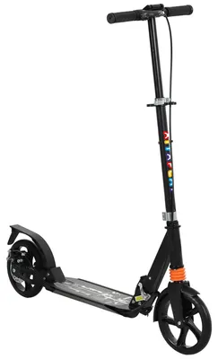 Produktbild von Rollerkinderscootermitverstellbarengriffenklappbarerkinderrollerfürkinder6-12Jahre94X36X88-103Cmschwarz