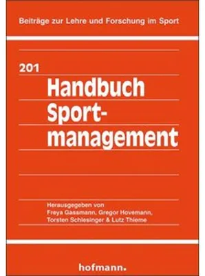 Produktbild von Handbuch Sportmanagement