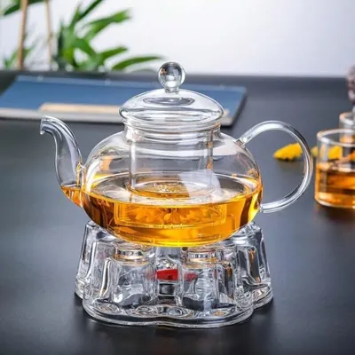 Produktbild von Wilmax Teekanne aus hitzebeständigem Glas 1550 ml WL-888814/A