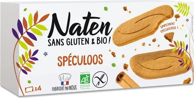 CIASTKA CYNAMONOWE BEZGLUTENOWE BIO 120 g - NATEN