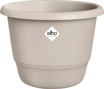 Produktbild von Blumentopf Elho Amiga Kunststoff Ø 47 cm H 35,3 cm pilzbeige