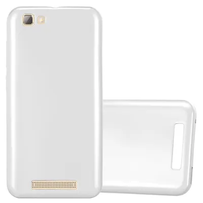 Image de Cadorabo Housse pour ZTE Blade A612 Housse en argent Housse pour portable TPU Silicone Etui Cover Case