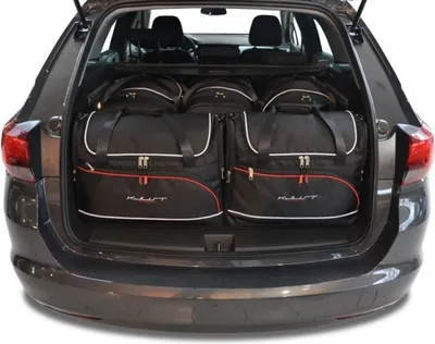 Produktbild von Opel Astra Tourer 2016-2021 Kofferraumtaschen Set 5 Stk