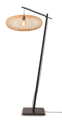 Produktbild von GOOD&MOJO Stehlampe Cango Schwarz Natur
