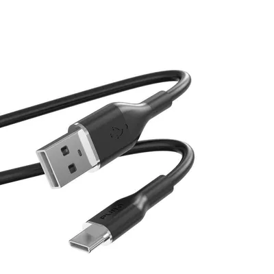 Zdjęcie produktu dla PURO PUUSBCICONBLK, 1,5 m, USB A, USB C, Czarny