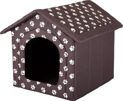 Produktbild von Faltbare Hundehütte R5 – 60x70x63 cm – weich & stabil – Indoor & Outdoor – mit Reißverschlussdach – ®  | PillowPrim