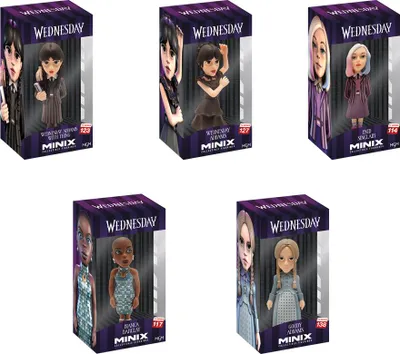 Produktbild von BUNDLE: Minix - Wednesday - 5 Miniaturen