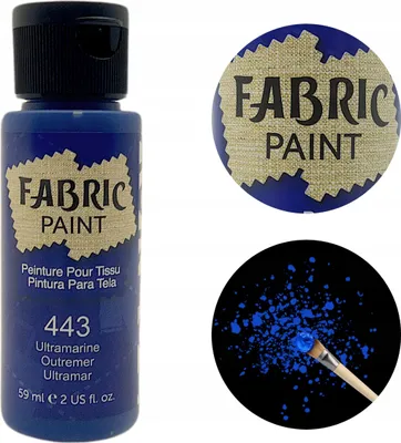 Produktbild von Aureuo Blau 59ml Dressing Farbe für helle und dunkle Stoffe Blau