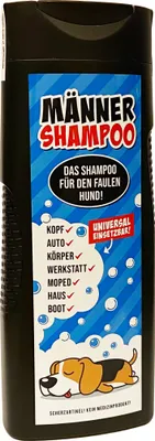 Produktbild von Männershampoo 7in1 Duschgel für den faulen Hund Lustiges Spassgeschenk für Freund, Scherzartikel Männerduschgel Geschenkidee Geburtstagsgeschenk