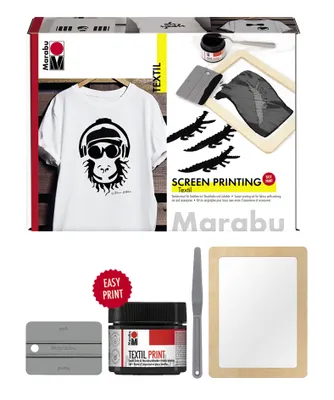 Produktbild von Marabu Textil Transfer Set "Textil Screen Printing"